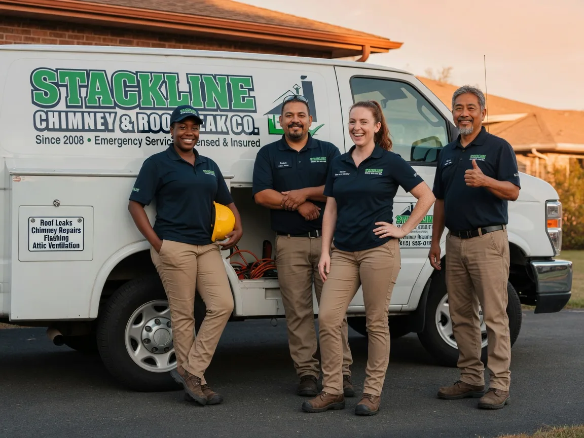 Chimney flashing repair company in Du Bois, NE
